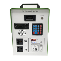 PAYG 500W générateur solaire Portable AC DC sortie système d'alimentation solaire pour appareils ménagers
