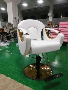 <strong>Beauty</strong> Styling <strong>pink</strong> <strong>Salon</strong> Chair Equipment Hair Furniture Modern Barber Chair Set - Product Image 5