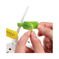 Sangles auto-adhésives double face éco-responsables Organisateur de câbles Crochet et boucle détachable Attache-câble à crochet et boucle