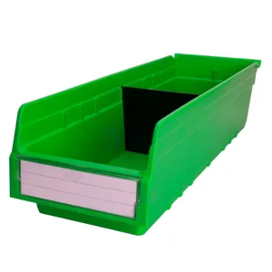 Plastikregal mit teilern regal lagerung behälter teile werkzeug klassifikation kunststoffbehälter