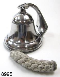 Campana Náutica de Latón para Lado de Barco, Artesanía de Metal Antigua, Campanas Náuticas de Latón, Campana Decorativa de Metal para Montar en la Pared - Product Image 6