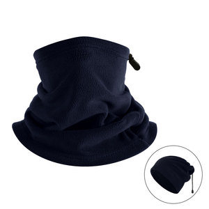 Winter Neck Warmer Face Mask Fleece Lined Multi Functional Cold Proof Outdoor Cycling Black Dark Gray Navy Blue Brown - Product Image 4