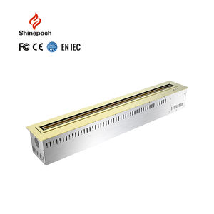 Cheminée <span class=keywords><strong>bio</strong></span>éthanol linéaire moderne de fabrication chinoise professionnelle, support en acier <span class=keywords><strong>pour</strong></span> bûches, télécommande, utilisation intérieure, hôtel - Product Image 5