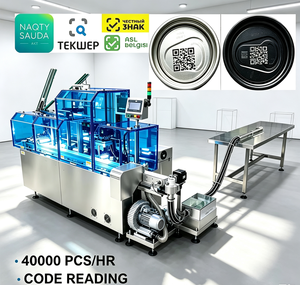 Machine de marquage laser à fibre pour capuchons en aluminium GS1, système de marquage de codes QR DataMatrix, système de traçabilité anti-contrefaçon 1C en ligne - Product Image 3