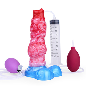 NNSX giocattolo sessuale per adulti Dildo negozio all'ingrosso 7.8 ''Silicone gonfiabile Plug per fantasia gallo Squirting anale Plyg <span class=keywords><strong>Sex</strong></span> <span class=keywords><strong>Toy</strong></span> - Product Image 4