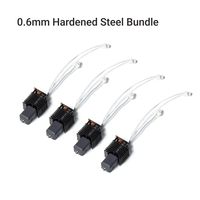 Snapmaker U1 Hotend Kit 4 Buah/Set 0.2/0.4/0.6/0.8Mm Hot End Rakitan Penuh untuk Bagian Printer 3D Snapmaker U1