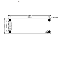Module amplificateur sans fil BDM1 2.0 stéréo 2x6W avec batterie lithium intégrée et chargement TYPE-C 5.0