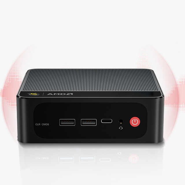 Beelink SER5 Max AMD Ryzen R7 7735HS CPU Powerful Gaming Mini AI PC 24GB DDR5 NVMe M.2 SSD for Home Desktop Industrial Computer