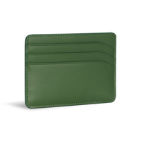 Dompet Kartu Kulit PU Pria Harga Pabrik, Tipis Minimalis, Logo Custom, Grosir, Tempat Kartu Nama