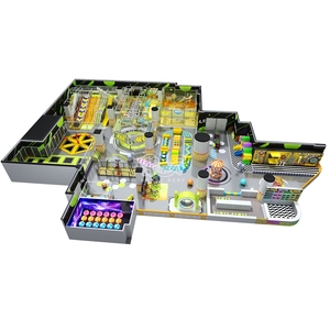 Centre de divertissement pour adultes et enfants de 1000 m², équipement de parc d'aventure, aire de jeux intérieure pour enfants - Product Image 2