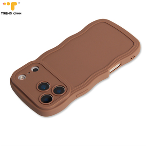 Funda <span class=keywords><strong>de</strong></span> teléfono móvil con patrón <span class=keywords><strong>de</strong></span> onda al por mayor <span class=keywords><strong>de</strong></span> fábrica para iPhone 17 Pro Max protege la lente <span class=keywords><strong>y</strong></span> el teléfono con una cubierta elegante - Product Image 4