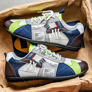 Chaussures décontractées tendance pour hommes, à lacets, confortables, pour la randonnée en plein air, le sport de rue, baskets - Product Image 6