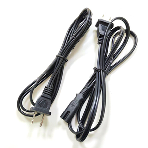 미국산 2심 2핀 8자형 전원 코드 케이블 2핀 제조업체 - Product Image 3