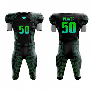 Maillot de football américain respirant Design unique Prix bon marché pour les jeunes et les hommes Uniformes de football américain à vendre - Product Image 1