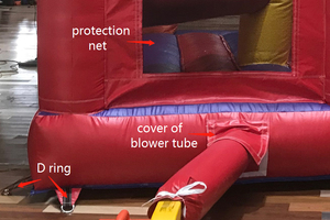Bouncer gonfiabile per i bambini <span class=keywords><strong>Tom</strong></span> <span class=keywords><strong>e</strong></span> Jerry castello di salto rimbalzante casa - Product Image 6