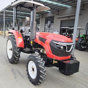 Tracteur agricole 50 CV 4x4 Diesel Boîte de vitesses 12+12 homologuée CE Idéal pour les exploitations agricoles et les terres agricoles Vente en gros directe du fabricant chinois - Product Image 1
