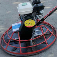Machine de finition du béton en acier anti-corrosion à quatre couches pour la réparation des routes municipales et le nivellement des surfaces en ciment
