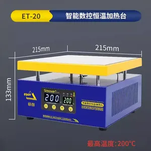 Plataforma de Calentamiento Inteligente Digital de Temperatura Constante Mechanic ET-20 para Reparación de iPad, iPhone y Tabletas - Product Image 2