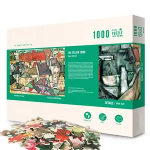 Puzzle di sublimazione di carta personalizzati Puzzle di 1000 pezzi stampati personalizzati