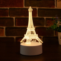 Lampe LED usb en 3D à la mode, design populaire de l'armée, idéale pour un bureau ou une Table