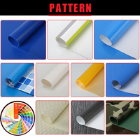 Bâches imperméables 650gsm PVC enduit tissu matériaux PVC bâche rouleau pour Sup
