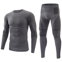 Ensemble de sous-vêtements thermiques de compression sans couture ESDY pour les sports de plein air