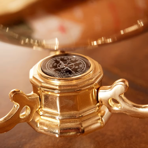 Sang trọng nhà sàn phong cách văn phòng trang trí đồ trang trí đá quý bản đồ thế giới toàn cầu được thiết kế cho những người đam mê Địa Lý - Product Image 3