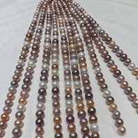Collier de perles Vente en gros 10-15mm Chaîne multicolore Edison Edison Bijoux en perles d'eau douce