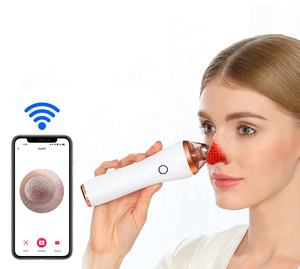 Visual Facial <span class=keywords><strong>Vacuum</strong></span> rimozione di punti neri con estrattore per fotocamera strumento per l'acne detergente per pori visibile testa nera rimuovere l'aspirazione del vuoto - Product Image 1