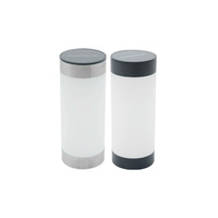 Lampe de table solaire de bureau en plastique étanche pour l'extérieur, pour restaurant, jardin, cour, camping, café, bar