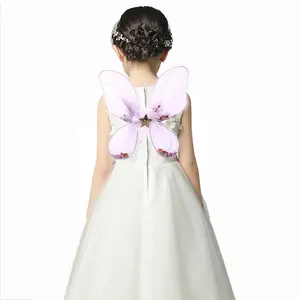 Kid Butterfly Wings Children Halloween Party Cosplay Fairy Dance Performance Props