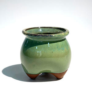 Maceta de cerámica con boca redonda para plantas, maceta pequeñ<span class=keywords><strong>a</strong></span> multicolor para suculentas - Product Image 5