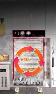 Vaporera Eléctrica Comercial Multifuncional de Acero Inoxidable 220V para Arroz/Bollos/Mariscos, Diseño Resistente - Product Image 4