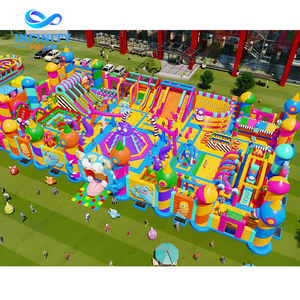 Parque de Obstáculos Inflable Monster, Castillo Hinchable Grande con Tobogán, Parque Temático Inflable Comercial para Niños - Product Image 6