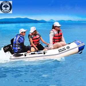 2.3 M PVC Aviron <span class=keywords><strong>Bateau</strong></span> 3 Personne Kayak <span class=keywords><strong>Gonflable</strong></span> Air Étage Voilier - Product Image 4