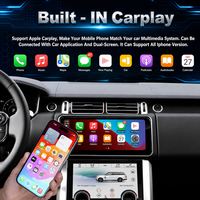 Nouvel autoradio Android 12,3 pouces, lecteur multimédia Carplay, navigation GPS, autoradio stéréo pour Range Rover Vogue L405 2017