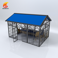 Vente en gros de pergola en aluminium résistant aux UV Gazebo pare-soleil rétractable auvent auvent pour terrasse extérieure balcon-étanche