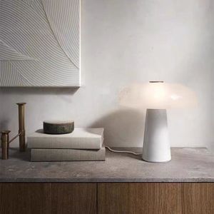 Marble Table <b>Lamp</b> <b>Led</b> <b>Light</b> Source E27 Bulb Base Switch Control Home Decorative Desk Bedside <b>Lamp</b> - Product Image 3