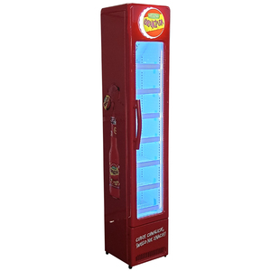 105L công suất lớn cửa kính Tủ lạnh cho thương mại uống hiển thị biểu tượng tùy chỉnh năng lượng hiệu quả Máy nén làm mát - Product Image 6