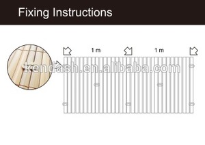 Thân Thiện Với Môi PVC Hàng Rào Sửa Chữa Clip Phụ Kiện Dễ Dàng Lắp Ráp Nước Thối Động Loài gặm nhấm Bằng Chứng Nhựa Khung Thiên Nhiên Áp Lực Điều Trị Gỗ - Product Image 6