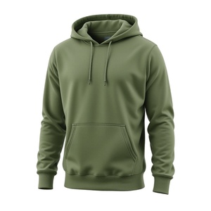 Sweat à capuche personnalisé pour homme, doux, avec poche kangourou et cordon de serrage réglable, coupe ample - Product Image 2