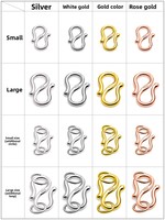 XD p103 S999 collier en argent fermoir main chaîne connexion fermoir faisant accessoire et résultats