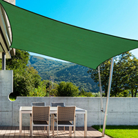 Voile pare-soleil Polyester HDPE extérieur Patio auvent voiture Parking housse de pluie jardin cour auvents crème solaire tissu plage toile