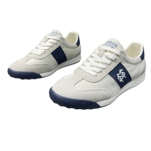 Chaussures de sport décontractées tendance en cuir véritable pour homme, style Forrest Gump, basses, à lacets, respirantes et légères, collection printemps, de créateur de luxe - Product Image 5