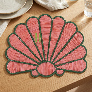 Produits phares : Sets de table en corde de papier, tailles personnalisables, variété de couleurs, pour la décoration de table, Noël et mariages, OEM - Product Image 1