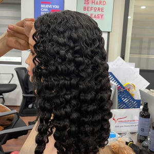 Hot Unique: Perruque bouclée de cheveux humains est un look élégant pour obtenir un prix de gros polonais Super Double qualité dessinée avec tous les pouces - Product Image 1