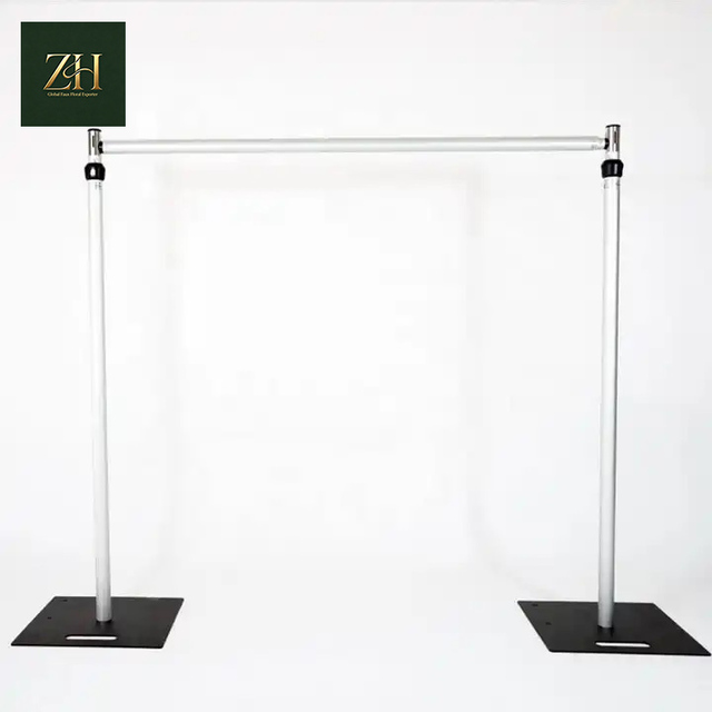 Heavy Duty Aluminum Alloy 6-10ft Height Width Adjustable Wedding Party Photo Backdrop Flower Wall Stand
