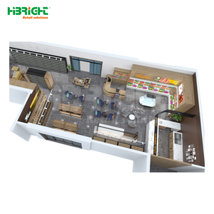 Service clé en main pour supermarchés haut de gamme : conception de magasin en 3D et équipement de qualité commerciale - Product Image 2