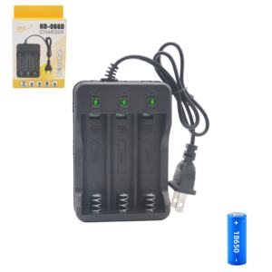 Carregador de Bateria Li-Ion <span class=keywords><strong>18650</strong></span> com Proteção Contra Sobrecarga Inteligente para Carregamento Rápido - Product Image 1