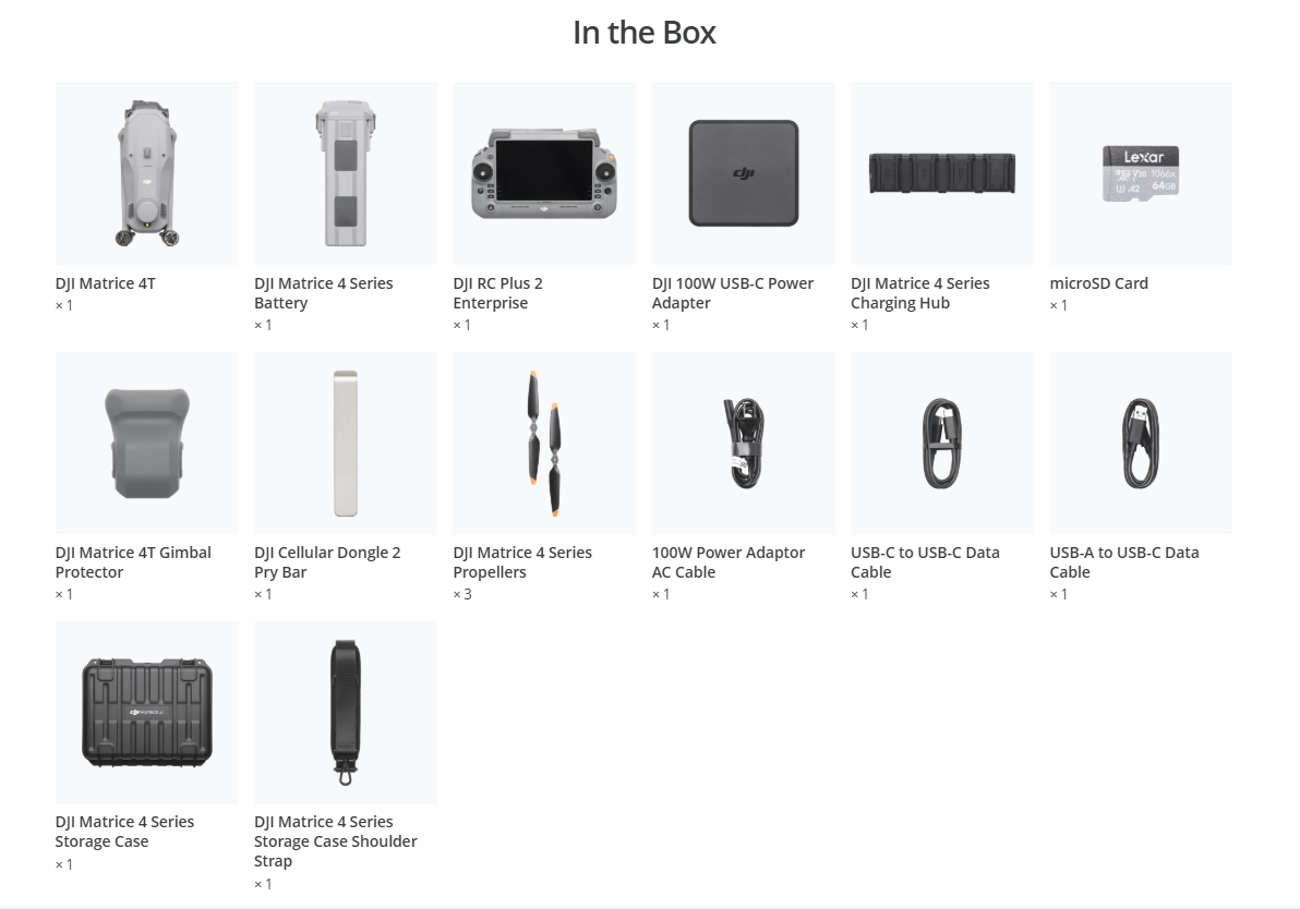 dj Matrice 4T Plus Combo